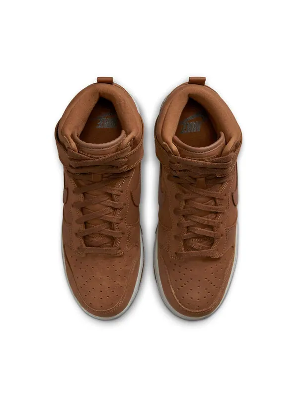 Кроссовки dunk high premium 'pecan' Nike — изображение 4 из 4, белый