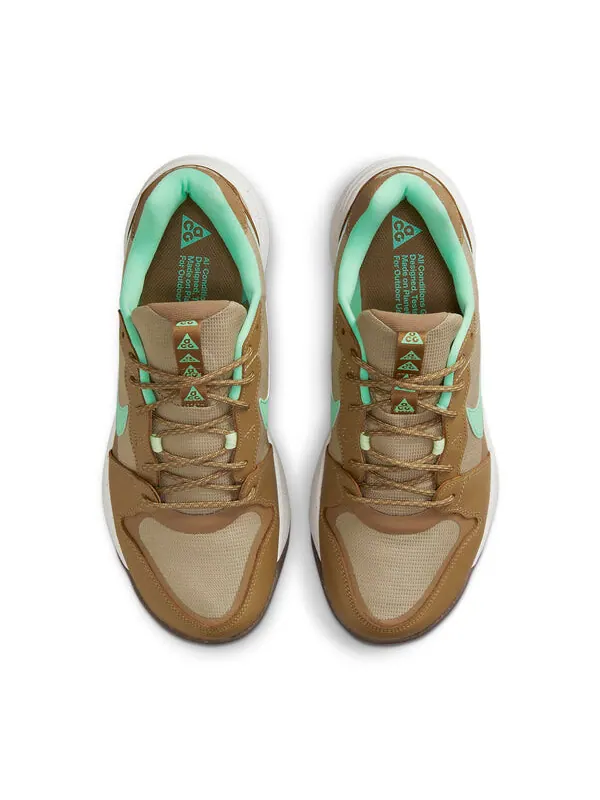 Кроссовки acg lowcate Nike — изображение 4 из 4, коричневый/зеленый