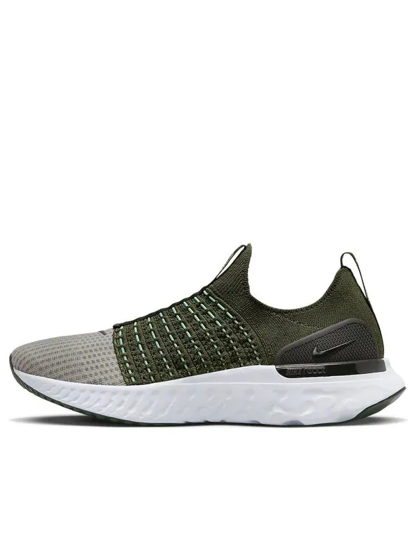 Кроссовки react phantom run flyknit 2 Nike — изображение 1 из 4, зеленый//зеленый/желтый