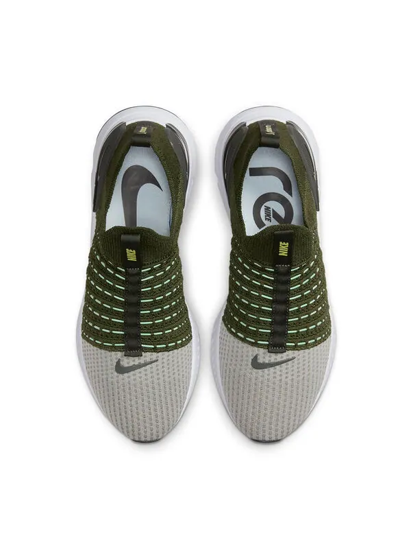 Кроссовки react phantom run flyknit 2 Nike — изображение 4 из 4, зеленый//зеленый/желтый