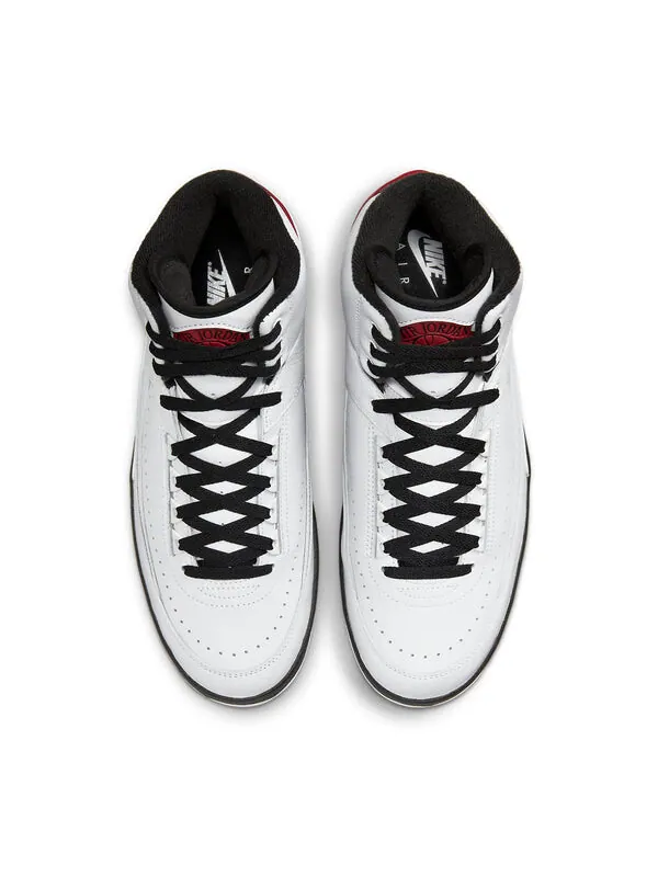 Кроссовки 2 retro 'chicago' 2022 Air Jordan — изображение 4 из 4, белый/красный/черный