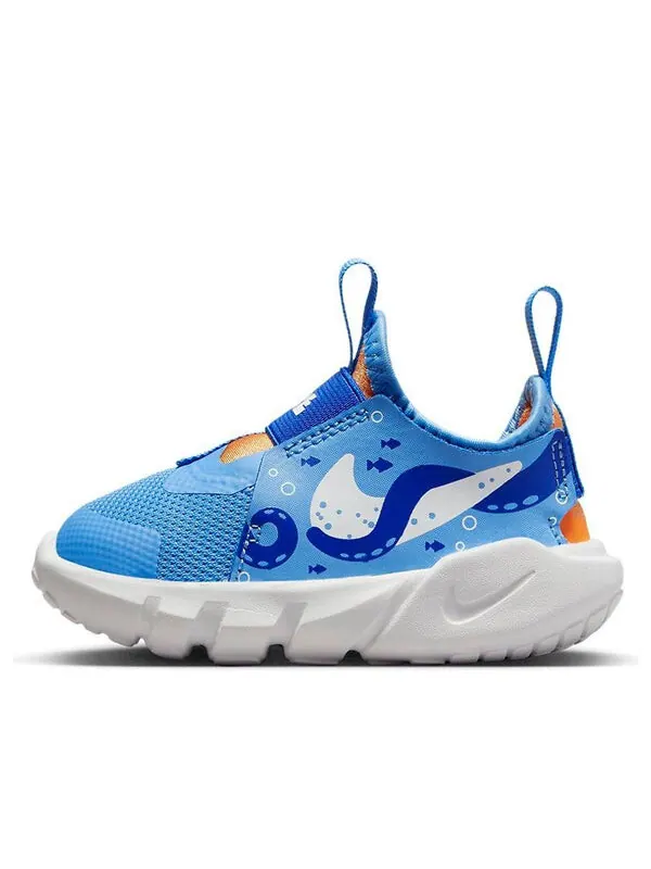Кроссовки flex runner 2 lil Nike — изображение 1 из 4, синий/оранжевый//белый