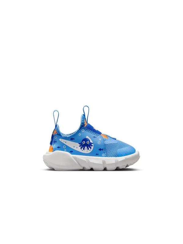Кроссовки flex runner 2 lil Nike — изображение 2 из 4, синий/оранжевый//белый