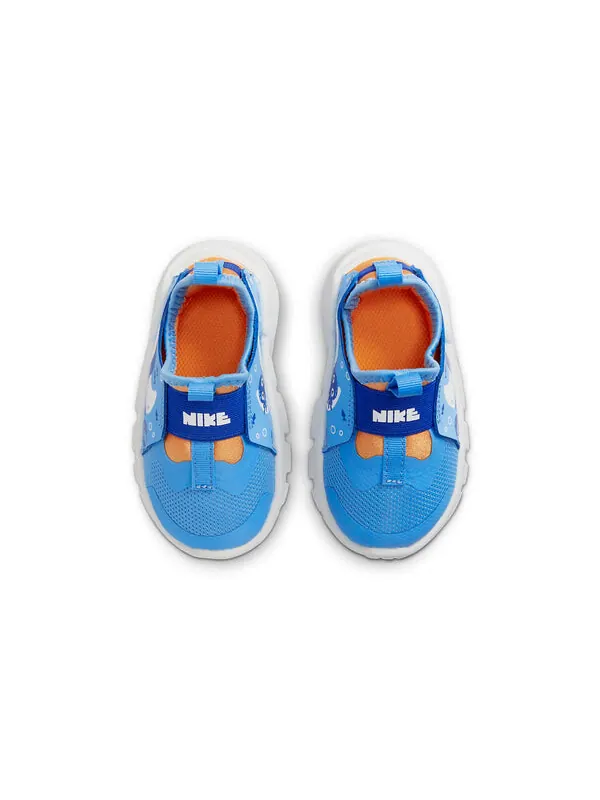 Кроссовки flex runner 2 lil Nike — изображение 4 из 4, синий/оранжевый//белый
