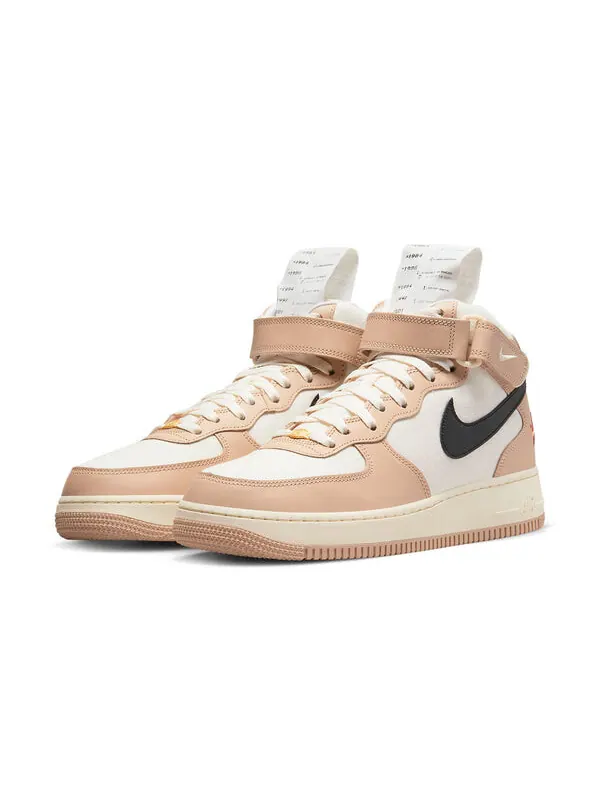 Кроссовки air force 1 mid '07 lx 'izakaya' Nike — изображение 3 из 4, белый/розовый