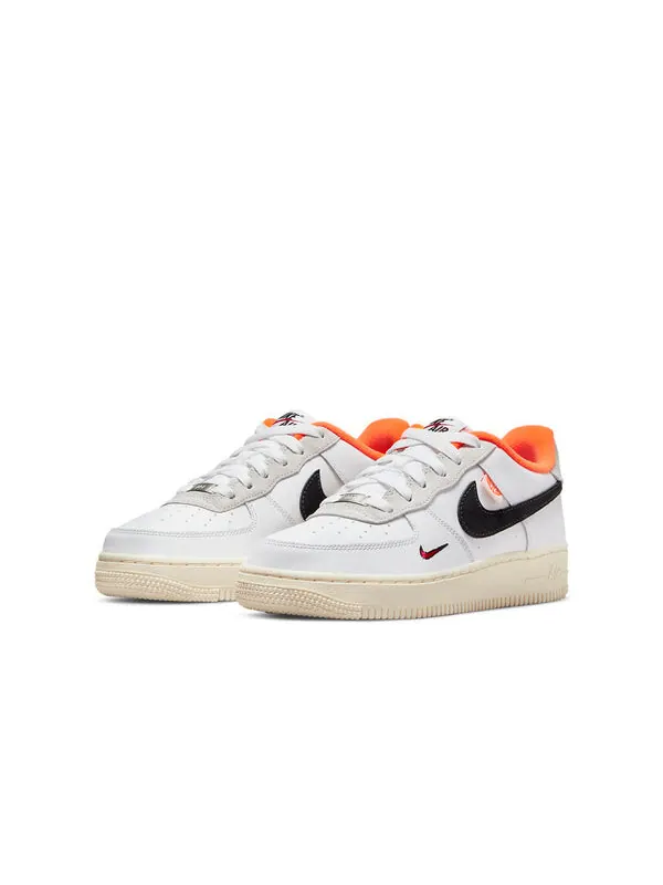 Кроссовки air force 1 low lv8 Nike — изображение 3 из 4, белый//оранжевый/черный