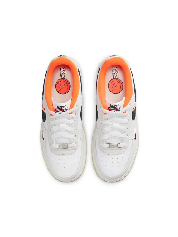 Кроссовки air force 1 low lv8 Nike — изображение 4 из 4, белый//оранжевый/черный