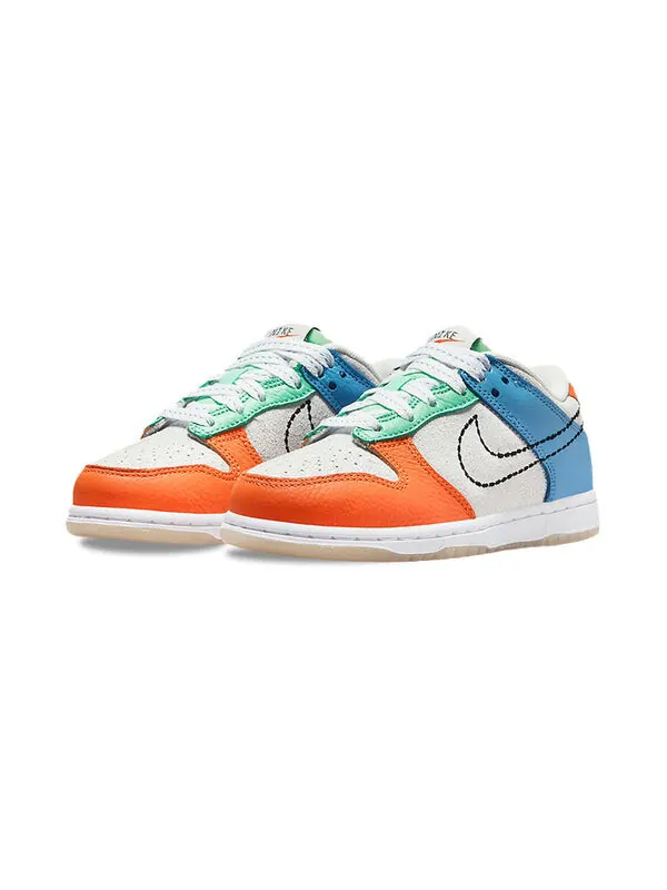 Кроссовки dunk low ' 101' Nike — изображение 3 из 4, серый/оранжевый