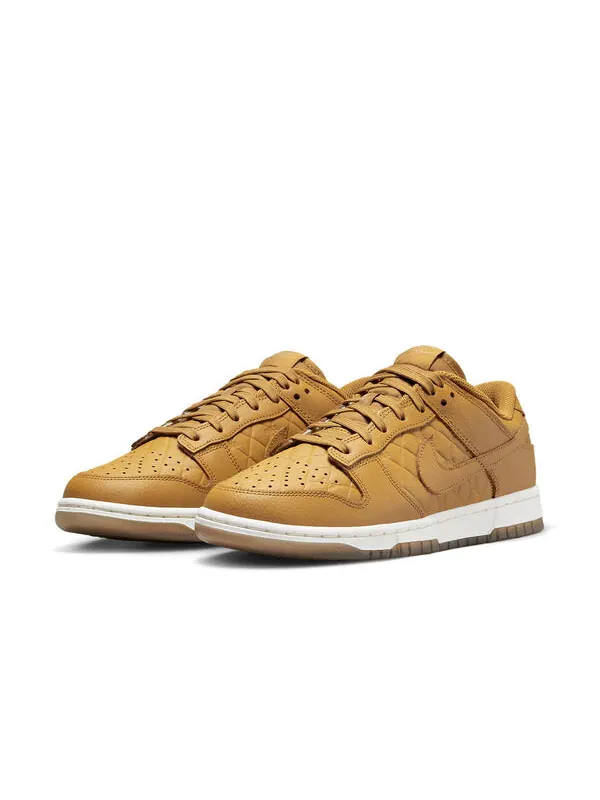Кроссовки dunk low 'quilted wheat' Nike — изображение 3 из 4, черный