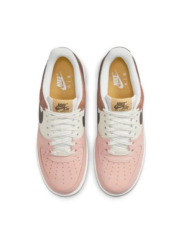 Кроссовки air force 1 низкие Nike — изображение 4 из 4, коричневый/розовый