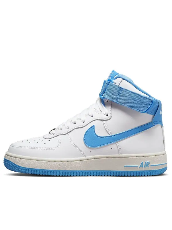 Кроссовки air force 1 высокие Nike — изображение 1 из 4, белый/синий
