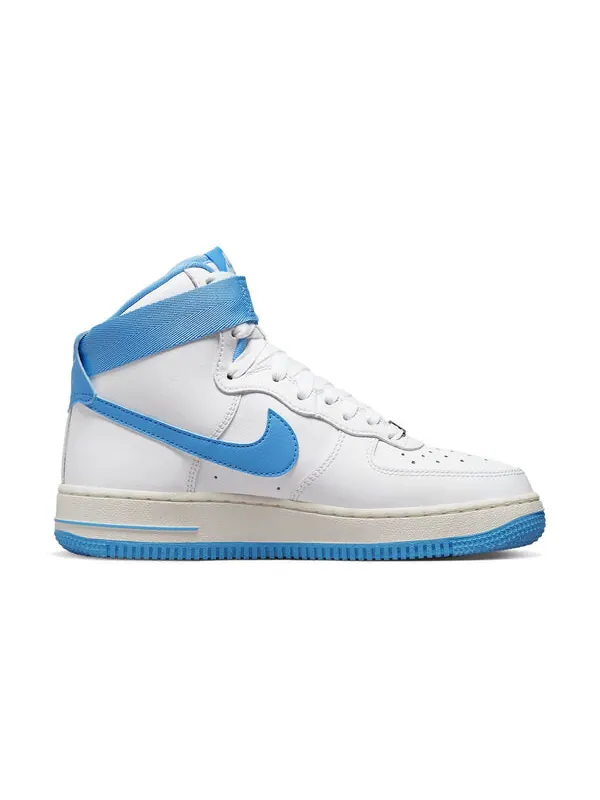 Кроссовки air force 1 высокие Nike — изображение 2 из 4, белый/синий