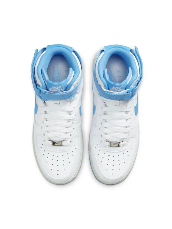 Кроссовки air force 1 высокие Nike — изображение 4 из 4, белый/синий