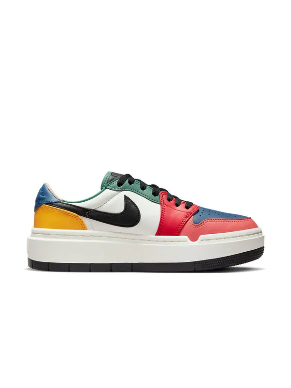 Кроссовки 1 Elevate Low Air Jordan — изображение 2 из 4, синий/красный/черный