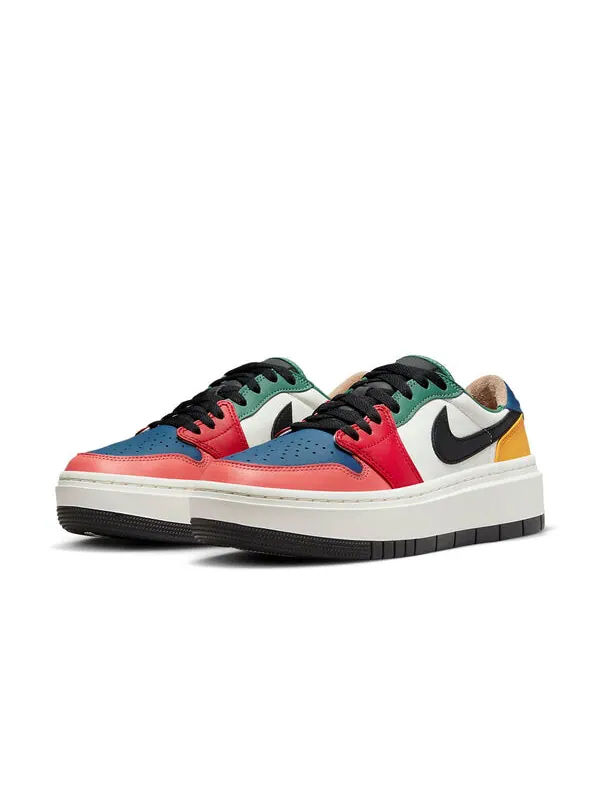 Кроссовки 1 Elevate Low Air Jordan — изображение 3 из 4, синий/красный/черный