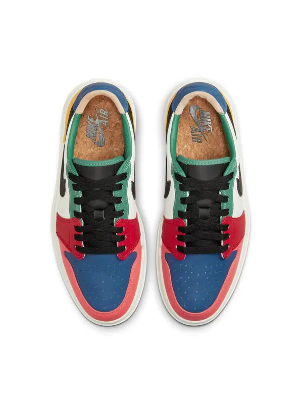 Кроссовки 1 Elevate Low Air Jordan — изображение 4 из 4, синий/красный/черный