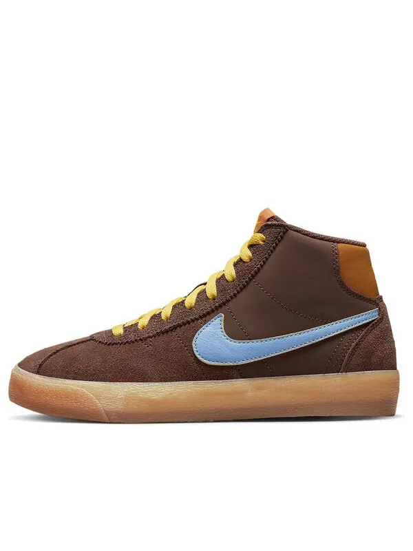 Кроссовки почему такие грустные? x bruin high sb Nike — изображение 1 из 4, коричневый/синий