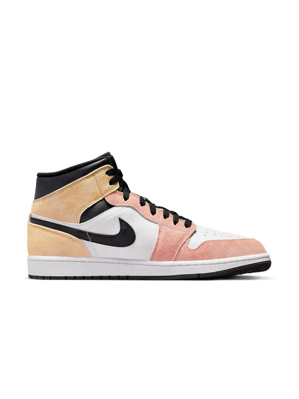 Кроссовки 1 mid se 'flight club' Air Jordan — изображение 2 из 4, белый-черный