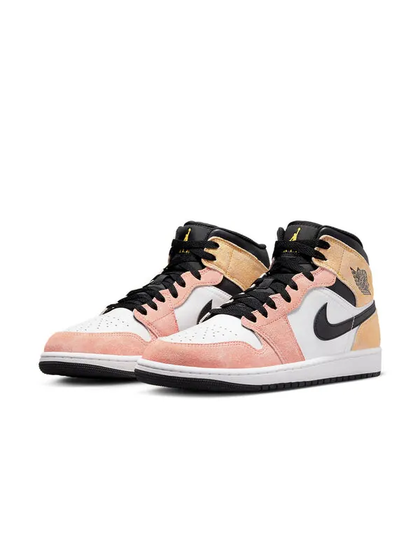 Кроссовки 1 mid se 'flight club' Air Jordan — изображение 3 из 4, белый-черный
