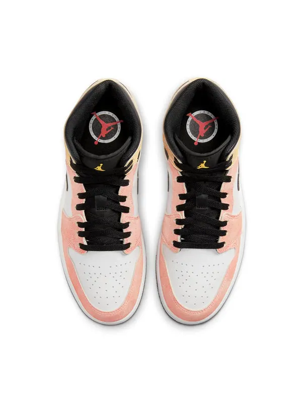 Кроссовки 1 mid se 'flight club' Air Jordan — изображение 4 из 4, белый-черный