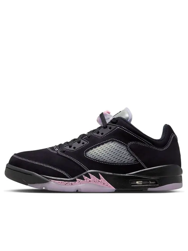 Кроссовки 5 retro low 'dongdan' Air Jordan — изображение 1 из 4, черный/белый--розовый