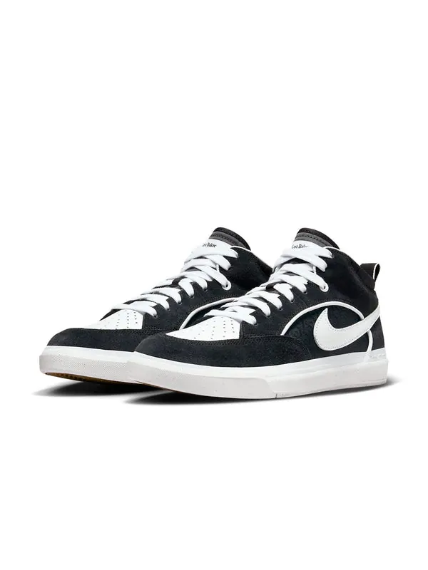 Кроссовки react leo sb 'black white' Nike — изображение 3 из 4, черный/белый/черный