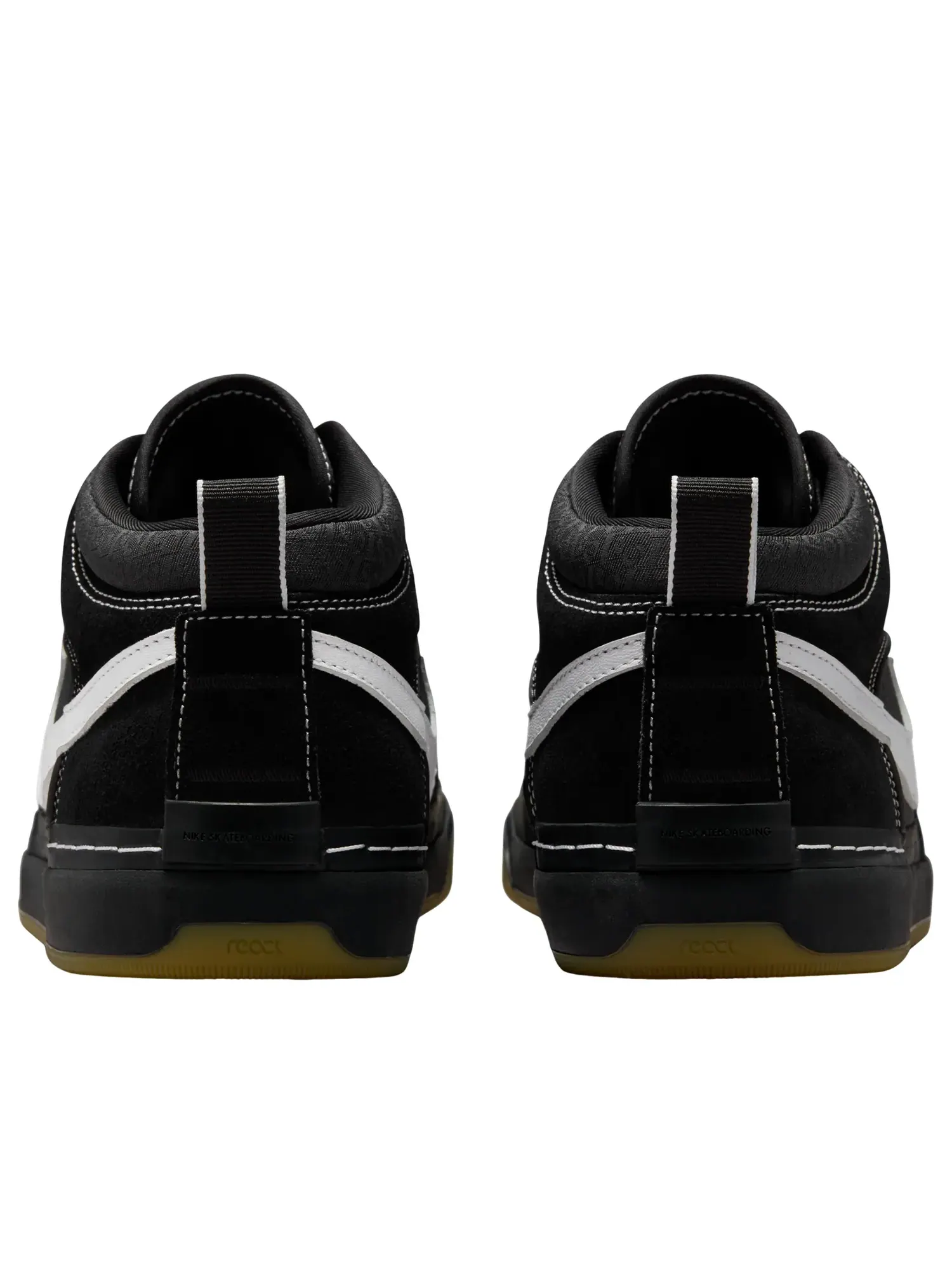 Кроссовки Nike SB React Leo 'Black Gum' — изображение 3 из 6, черный