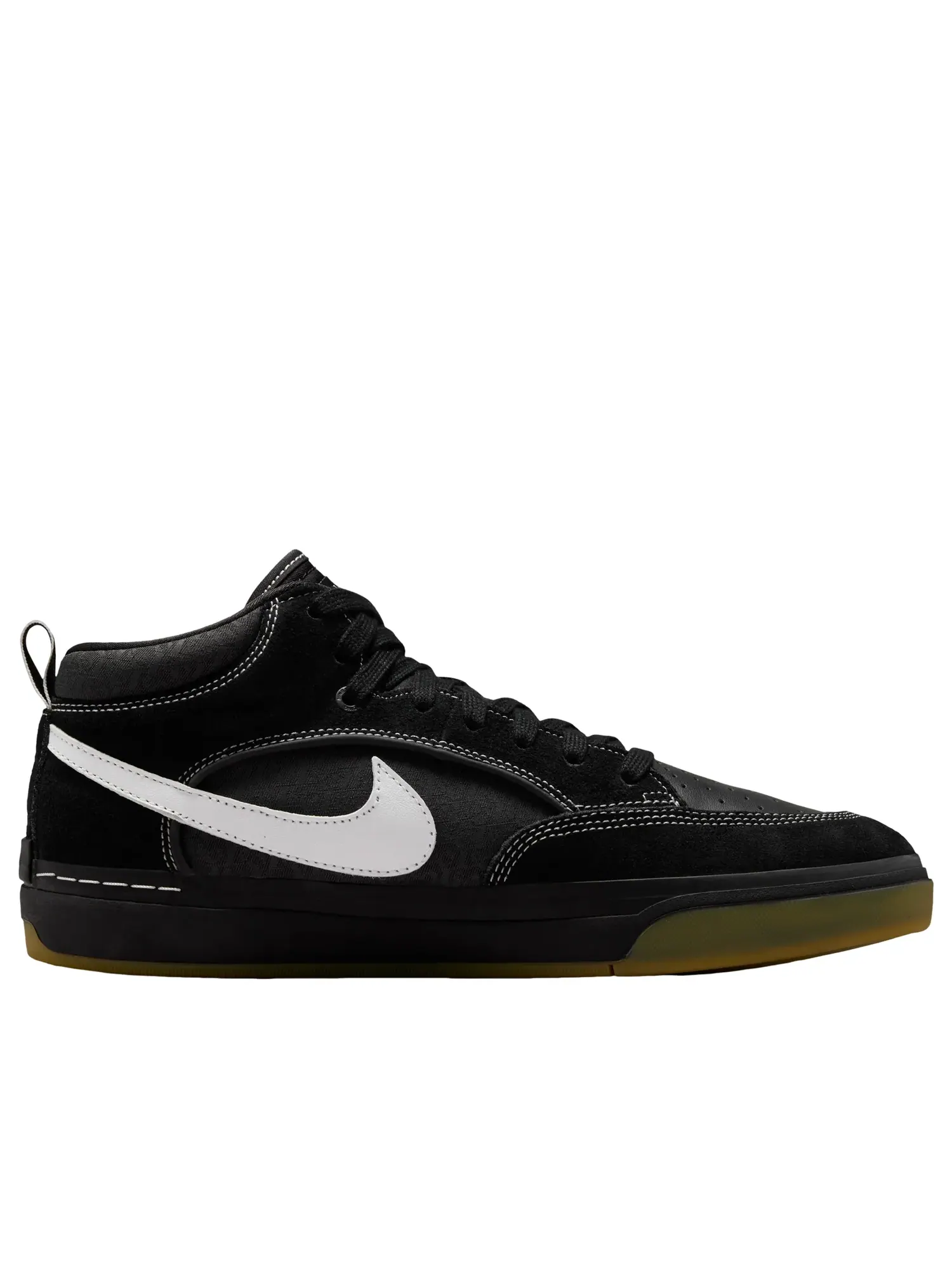 Кроссовки Nike SB React Leo 'Black Gum' — изображение 6 из 6, черный
