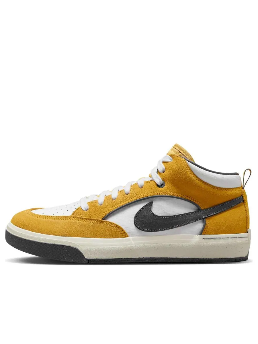 Кроссовки Nike SB React Leo 'University Gold White Grey' — изображение 1 из 6, золото