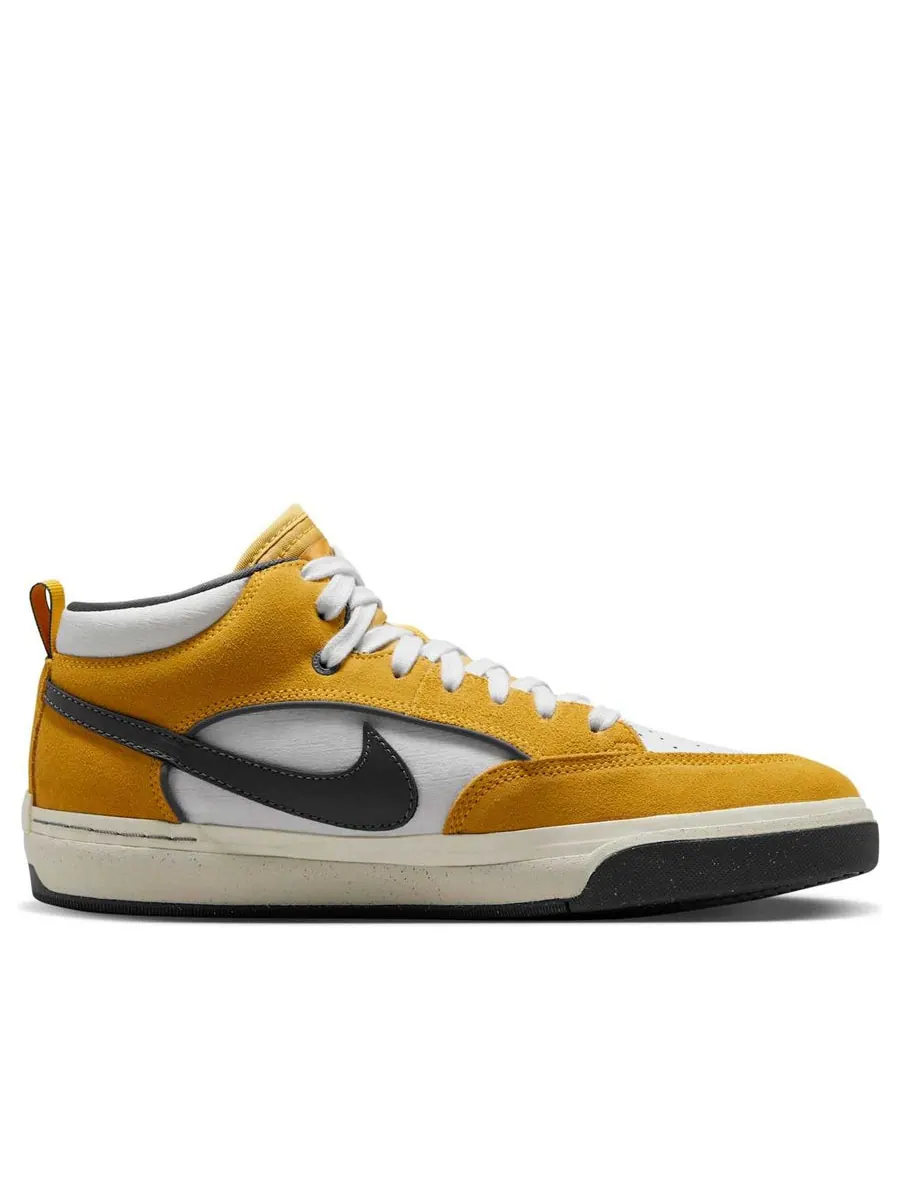 Кроссовки Nike SB React Leo 'University Gold White Grey' — изображение 2 из 6, золото