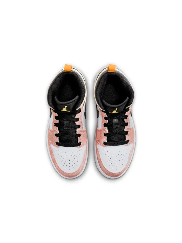 Кроссовки 1 mid se Air Jordan — изображение 4 из 4, розовый