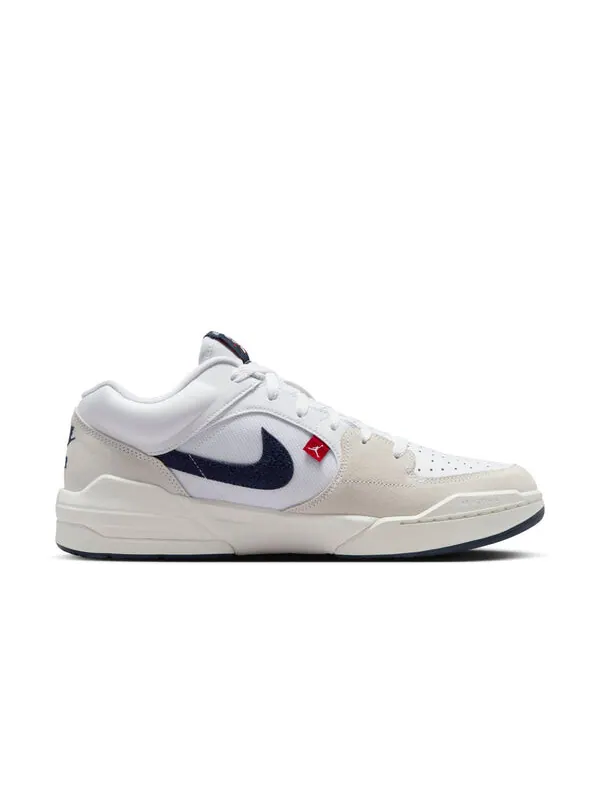 Кроссовки stadium 90 'light bone' Air Jordan — изображение 2 из 4, светлый//красный