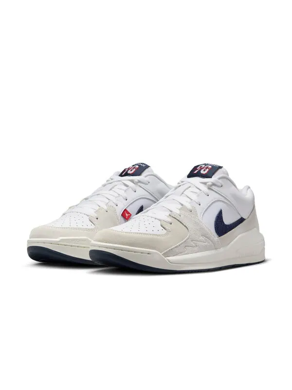 Кроссовки stadium 90 'light bone' Air Jordan — изображение 3 из 4, светлый//красный