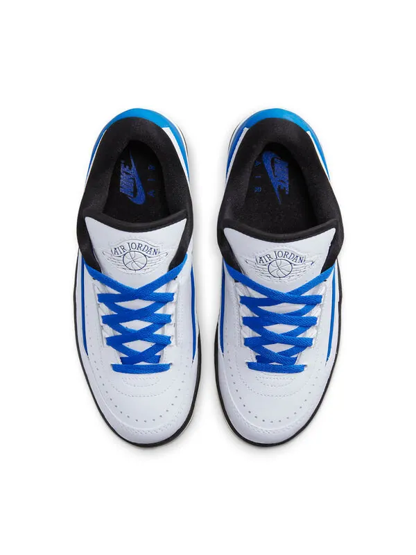 Кроссовки 2 ретро низкие Air Jordan — изображение 3 из 4, белый//черный