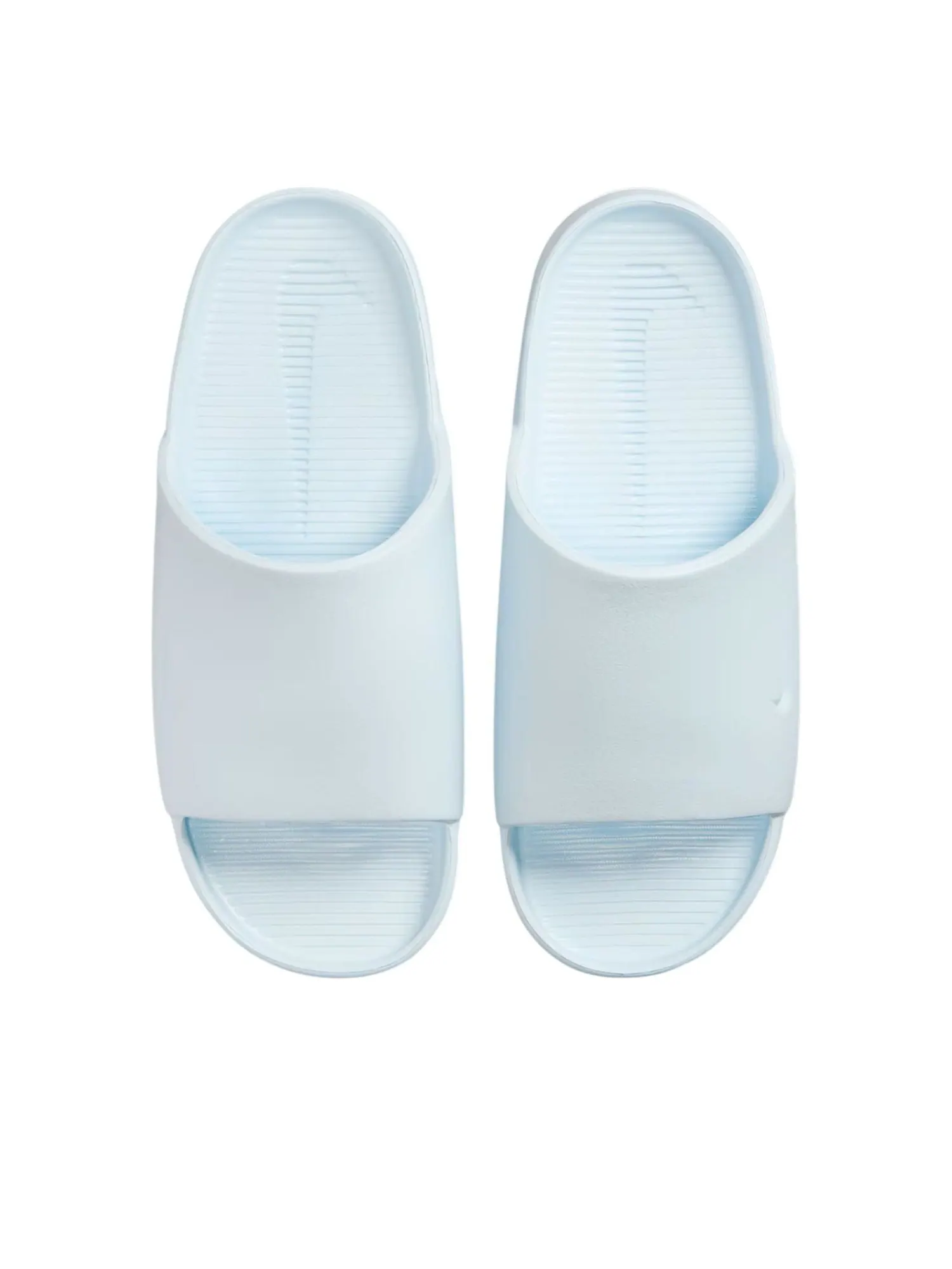 Шлепанцы (WMNS) Nike Calm Slides 'Blue Tint' — изображение 2 из 5, синий