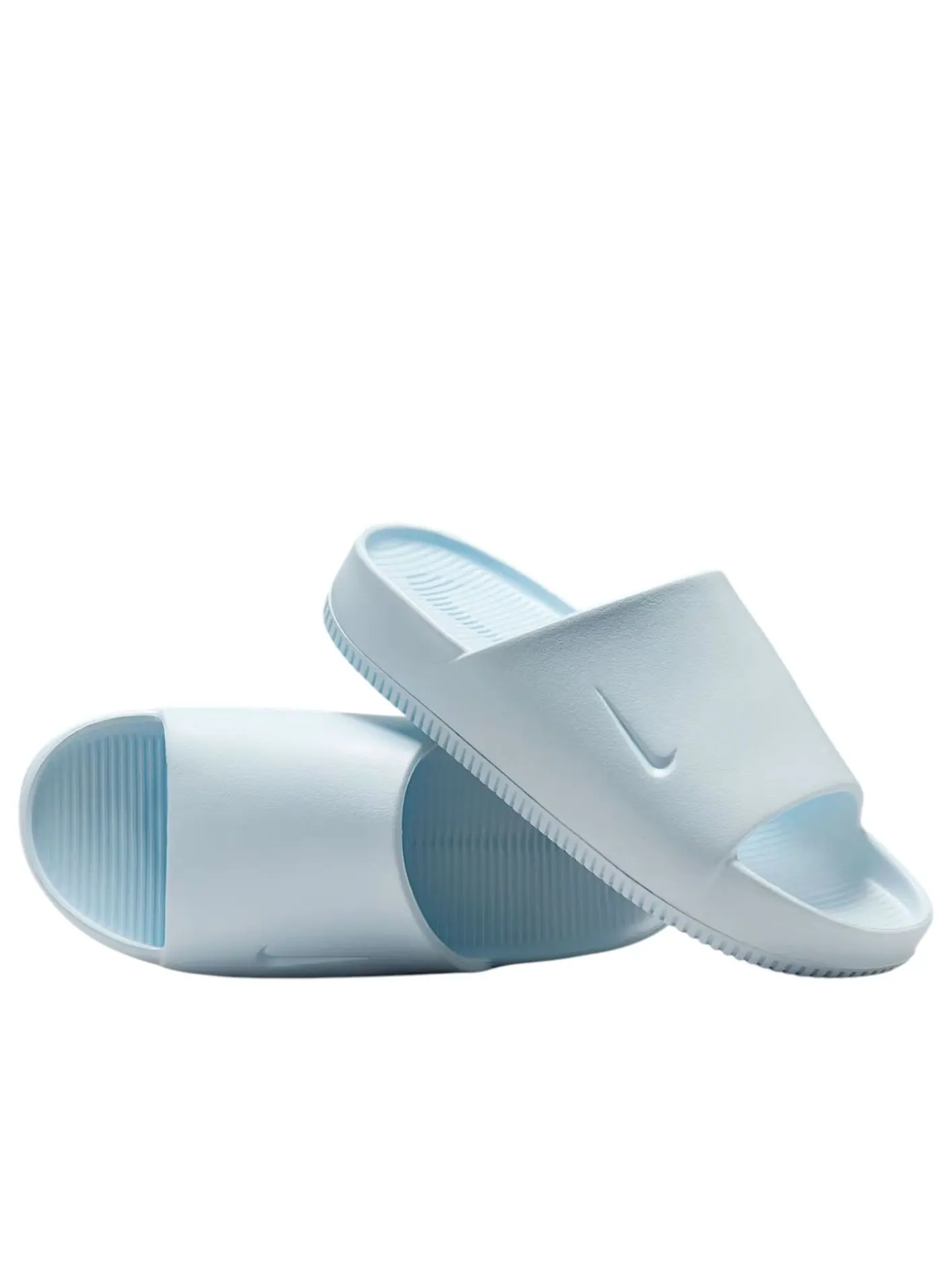 Шлепанцы (WMNS) Nike Calm Slides 'Blue Tint' — изображение 3 из 5, синий