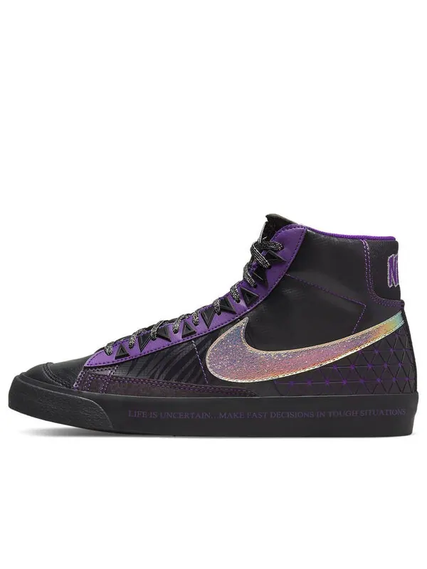 Кроссовки blazer mid '77 'doernbecher 2022' Nike — изображение 1 из 4, черный/фиолетовый