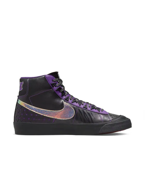 Кроссовки blazer mid '77 'doernbecher 2022' Nike — изображение 2 из 4, черный/фиолетовый