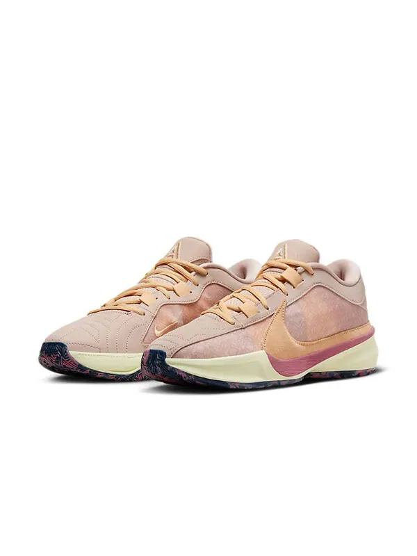 Кроссовки zoom freak 5 'fossil stone' Nike — изображение 2 из 4, золотистый