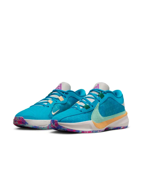 Кроссовки zoom freak 5 'greece x nigeria' Nike — изображение 3 из 4, синий