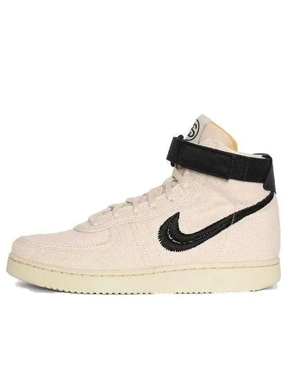 Кроссовки x stussy vandal high 'fossil' Nike — изображение 1 из 3, черный-розовый