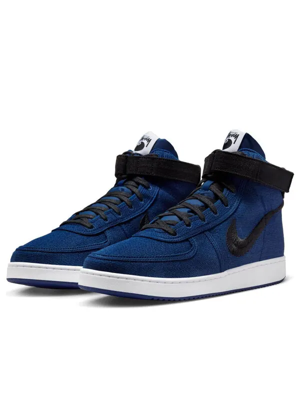 Кроссовки x stussy vandal high 'deep royal blue' Nike — изображение 2 из 4