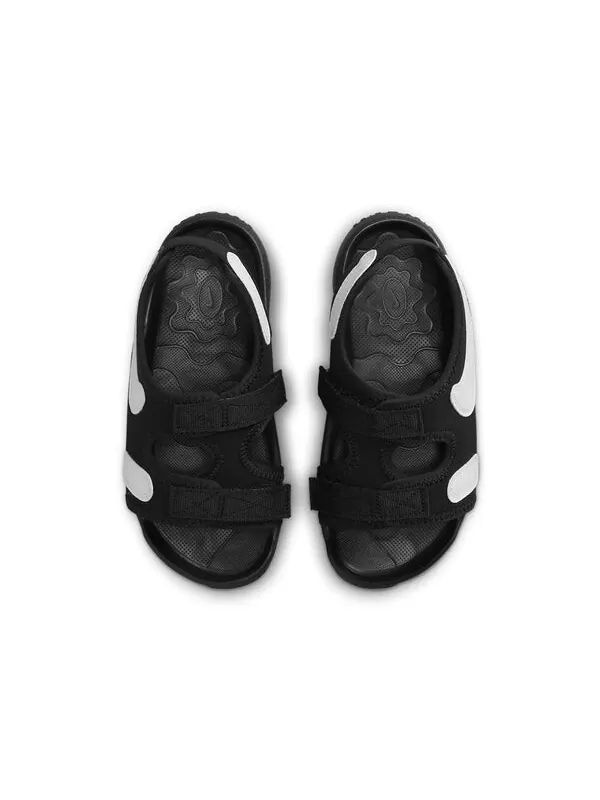 Сандалии sunray adjust 6 Nike — изображение 3 из 4, черный/белый