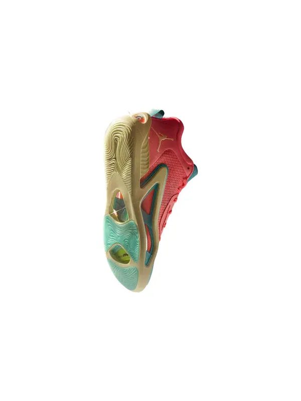 Кроссовки татум 1 Air Jordan — изображение 3 из 4, розовый///зеленый
