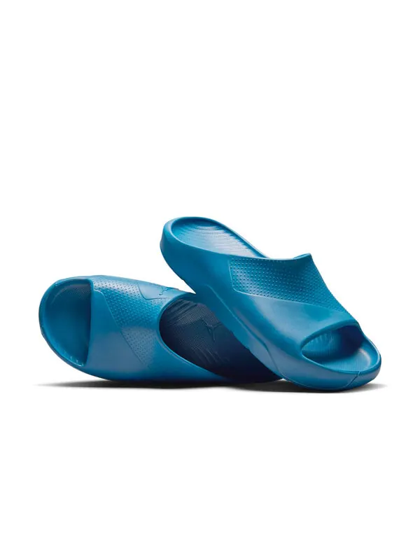 Тапочки post slides 'industrial blue' Air Jordan — изображение 3 из 4, синий/синий