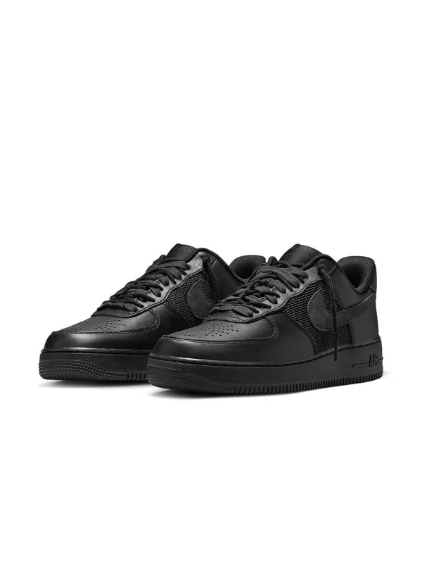 Кроссовки x slam jam air force 1 low 'black off noir' Nike — изображение 3 из 4, черный