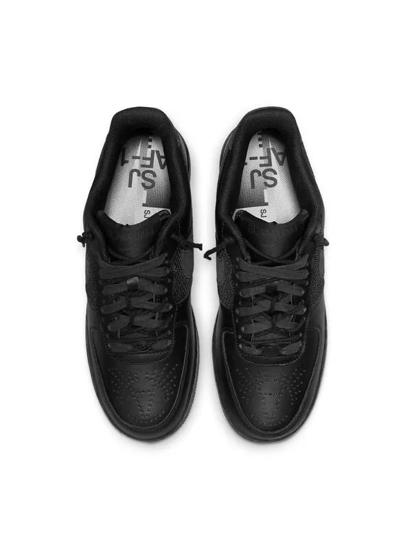 Кроссовки x slam jam air force 1 low 'black off noir' Nike — изображение 4 из 4, черный