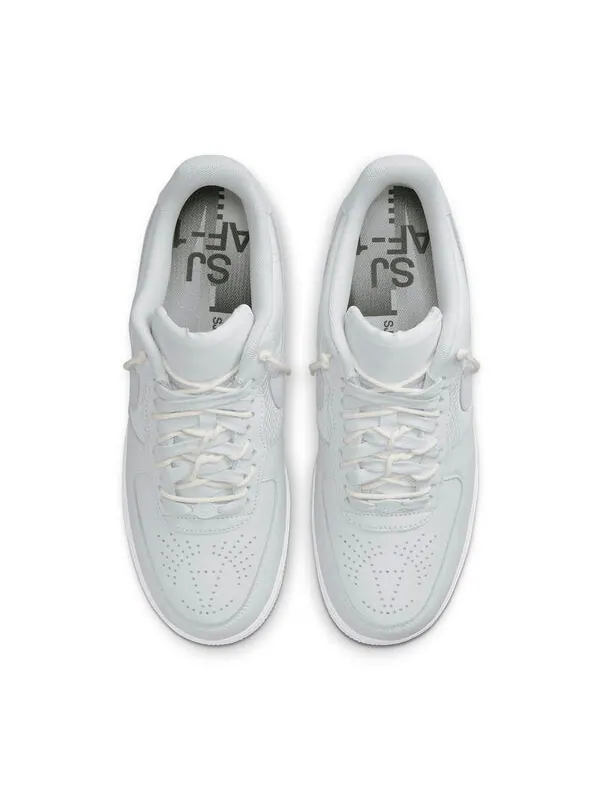 Кроссовки x slam jam air force 1 low 'triple white' Nike — изображение 4 из 4, белый/белый