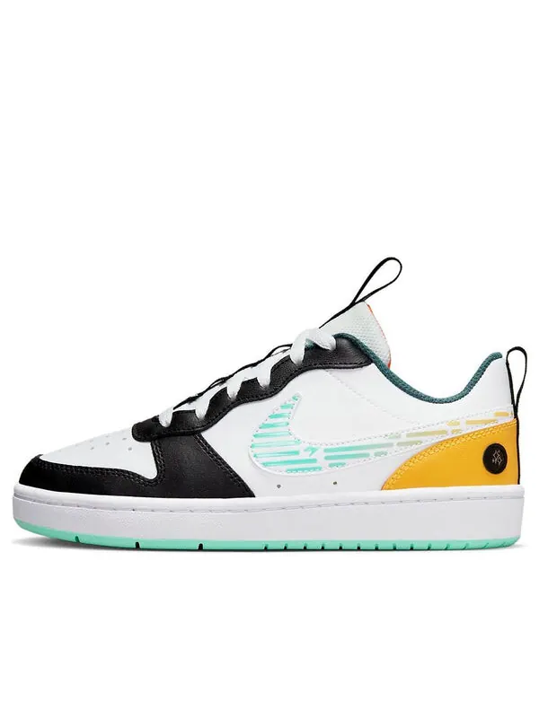 Кроссовки Court Borough Low 2 SE Nike — изображение 1 из 4, белый/зеленый