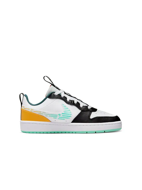Кроссовки Court Borough Low 2 SE Nike — изображение 2 из 4, белый/зеленый